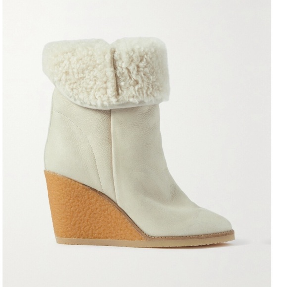 Isabel marant shearling booties totem - Picture 3 of 7
